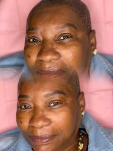 Eyebrow Tattoo result by PMU and Removal by Kirklyn in Tampa, FL