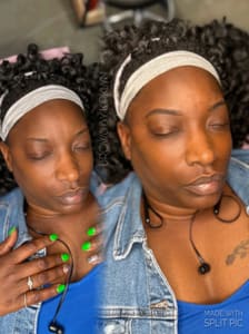 Eyebrow Tattoo result by PMU and Removal by Kirklyn in Tampa, FL