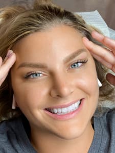 Eyebrow Tattoo result by PMU Anna Kara`s Studio Del Mar in Del Mar, CA