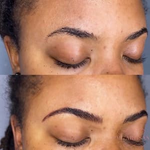 Eyebrow Tattoo result by PMU Artisan in Riverside, CA