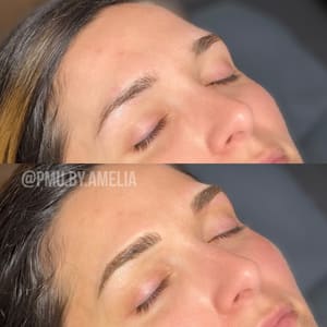 Eyebrow Tattoo result by PMU by Amelia Mathews in Pasco, WA