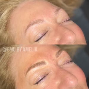 Eyebrow Tattoo result by PMU by Amelia Mathews in Pasco, WA
