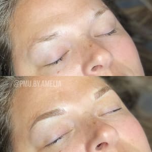 Eyebrow Tattoo result by PMU by Amelia Mathews in Pasco, WA