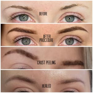 Eyebrow Tattoo result by PMU by Julia Annett in Bethesda, MD