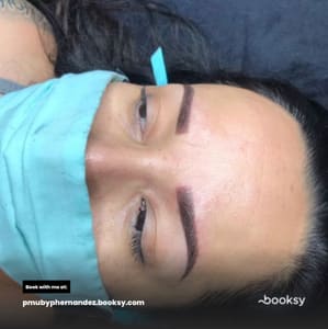Eyebrow Tattoo result by PMU by P. Hernandez in La Quinta, CA