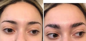 Eyebrow Tattoo result by PMU by P. Hernandez in La Quinta, CA