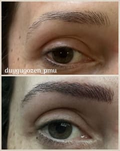 Eyebrow Tattoo result by PMU Duygu Gozen in Camden, NJ