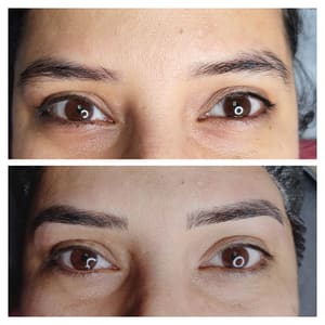 Eyebrow Tattoo result by PMU Goddess in Frisco, TX