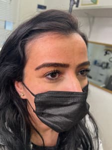 Eyebrow Tattoo result by PMU Institute in Woodland Hills, CA