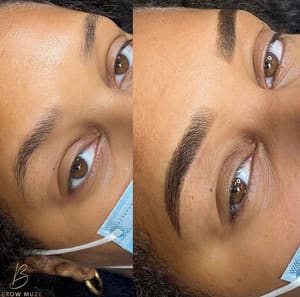 Eyebrow Tattoo result by PMU Luxe Beauty in Wilmington, DE
