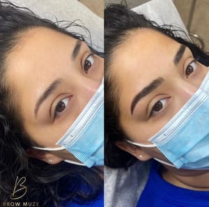 Eyebrow Tattoo result by PMU Luxe Beauty in Wilmington, DE