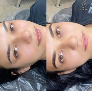 Eyebrow Tattoo result by PMU Luxe Beauty in Wilmington, DE