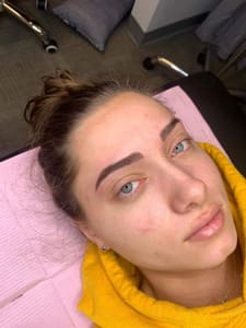Eyebrow Tattoo result by PMU permanent make-up at Lush in Windber, PA