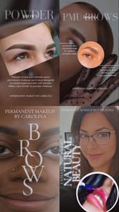 Eyebrow Tattoo result by PMU+SKIN by Carolina in Windermere, FL