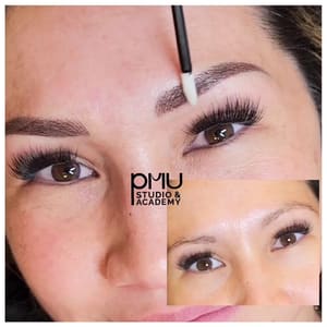 Eyebrow Tattoo result by PMU Studio & Academy in Allen, TX