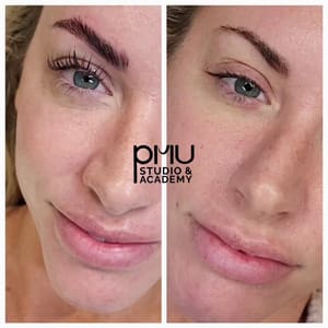 Eyebrow Tattoo result by PMU Studio & Academy in Allen, TX