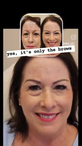 Eyebrow Tattoo result by PMU Studio & Academy in Allen, TX