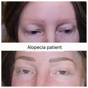 Eyebrow Tattoo result by PMU Studio & Academy in Allen, TX