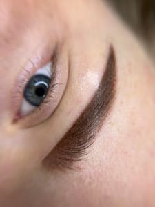 Eyebrow Tattoo result by PMU studio by Yuliia Osipova - Permanent Makeup in Charlotte, NC