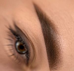 Eyebrow Tattoo result by PMU studio by Yuliia Osipova - Permanent Makeup in Charlotte, NC