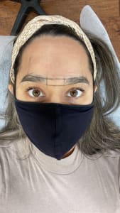 Eyebrow Tattoo result by Poise Artistry in The Woodlands, TX