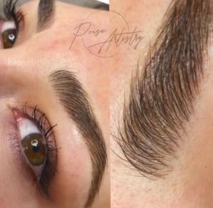 Eyebrow Tattoo result by Poise Artistry in The Woodlands, TX
