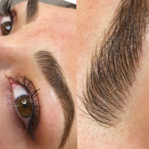 Eyebrow Tattoo result by Poise Artistry in The Woodlands, TX