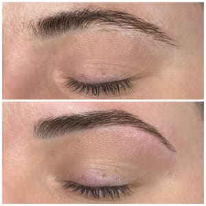 Eyebrow Tattoo result by Polished Aesthetics in Granite Bay, CA
