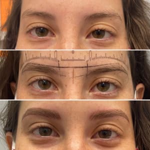 Eyebrow Tattoo result by Pomi B. Brow Studio in Tustin, CA
