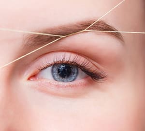 Eyebrow Tattoo result by Pooja Threads & Beauty Salon in Castro Valley, CA