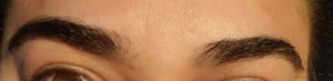 Eyebrow Tattoo result by Pooja Threads & Beauty Salon in Castro Valley, CA