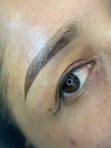 Eyebrow Tattoo result by PoomNita Microblading & Lash in Plano, TX