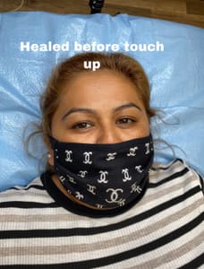 Eyebrow Tattoo result by PoomNita Microblading & Lash in Plano, TX