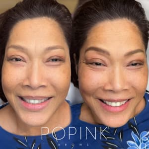 Eyebrow Tattoo result by POPINK in Chino, CA