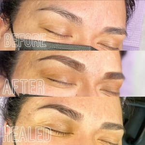 Eyebrow Tattoo result by Portland Ink Bar LLC in Scarborough, ME