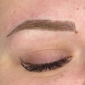Eyebrow Tattoo result by Posh Aesthetics in Augusta, ME