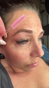 Eyebrow Tattoo result by Posh Aesthetics in Augusta, ME