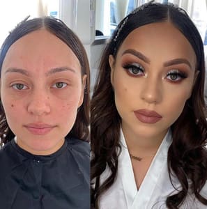 Eyebrow Tattoo result by Posh Artistry Studio in Downey, CA