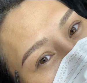Eyebrow Tattoo result by Posh Beauty Permanent Makeup & Scar Camouflage Clinic in Henderson, NV