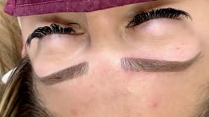 Eyebrow Tattoo result by Posh Brow Society in Chambersburg, PA
