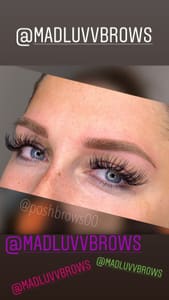 Eyebrow Tattoo result by Posh Brow Society in Chambersburg, PA