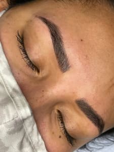 Eyebrow Tattoo result by Posh Brow Society in Chambersburg, PA