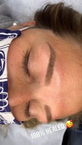 Eyebrow Tattoo result by Posh Brow Society in Chambersburg, PA