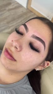 Eyebrow Tattoo result by Posh Brows LA in Downey, CA