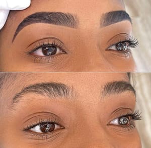 Eyebrow Tattoo result by Posh Brows LA in Downey, CA