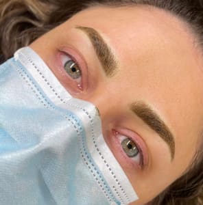 Eyebrow Tattoo result by Powder Brows by Claudia in Pacifica, CA