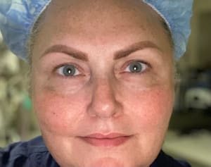 Eyebrow Tattoo result by Powder Brows & Microblading By Yo in Lexington, KY