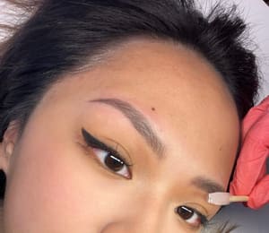 Eyebrow Tattoo result by Powder Line Studio in Staten Island, NY