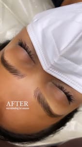 Eyebrow Tattoo result by Power Of Pigment in San Diego, CA