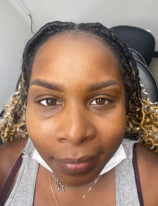 Eyebrow Tattoo result by Precise Glow Beauty Studio in Long Beach, CA